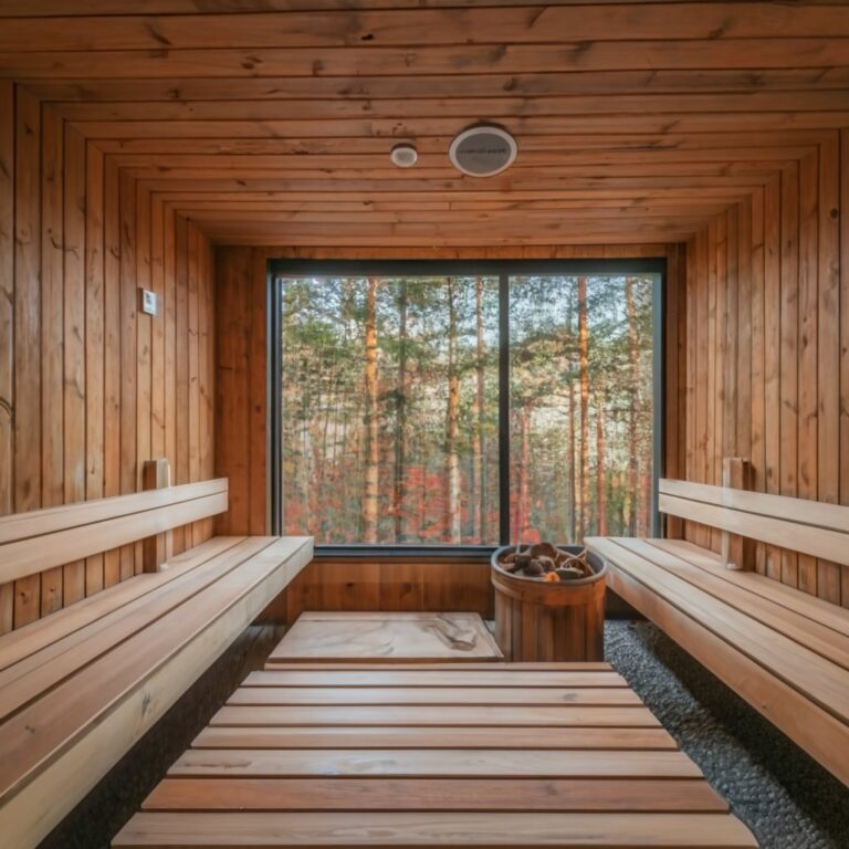 saunawruchu i sauny do wynajmu piękna sauna, która kusi swoim ciepłem i atmosferą relaksu